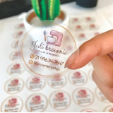 impressão de adesivo personalizado para embalagem Ibirapuera